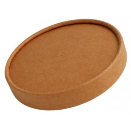 Стакан миска контейнер для супа картон с картонной бумажной крышкой 450 мл